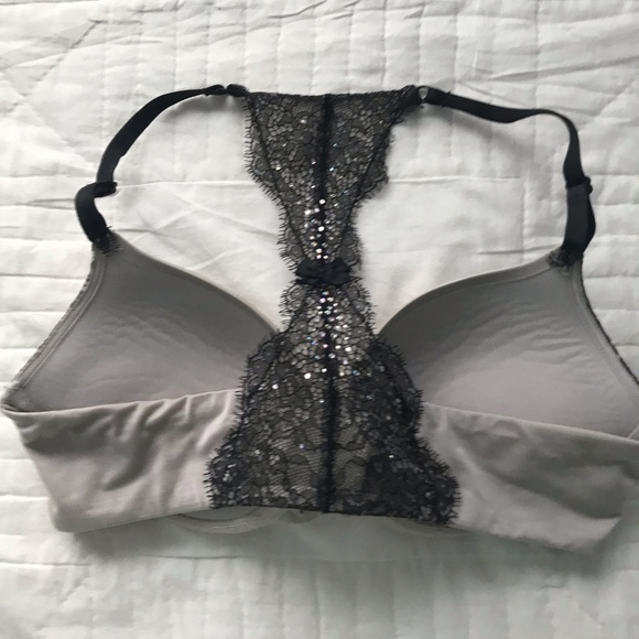 Lot of Two Black Lace-accented Bras 36C & 34C - Picture 6 of 9